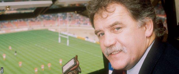 Dai Watkins became a BBC rugby league commentator after his playing career