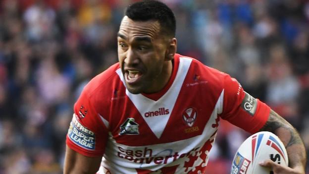 Zeb Taia: St Helens forward out for six weeks after dislocating ...