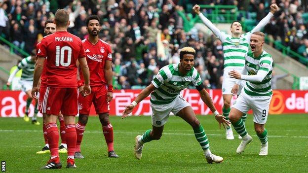 Scott Sinclair replaced the injured Odsonne Edouard in the first half and got the crucial goal