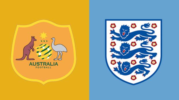Australia v England graphic