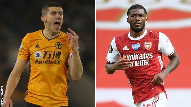 Conor Coady and Ainsley Maitland-Niles