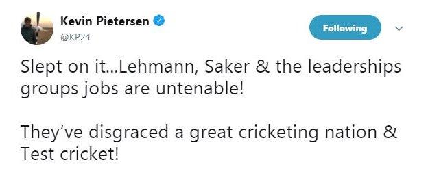 Former England batsman Kevin Pietersen gives his view on the positions of Australia coach Darren Lehmann and his assistant David Saker