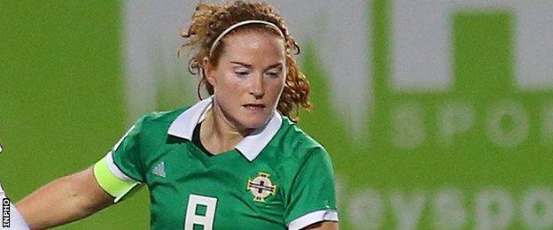 Northern Ireland captain Marissa Callaghan