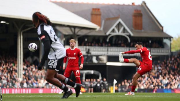 Only Jamie Redknapp (eight) and Steven Gerrard (seven) have taken more direct free-kicks for Liverpool in the Premier League than Trent Alexander-Arnold.