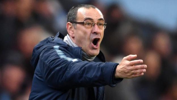 Maurizio Sarri: Chelsea boss says it has not been easy since Manchester City thrashing - BBC Sport