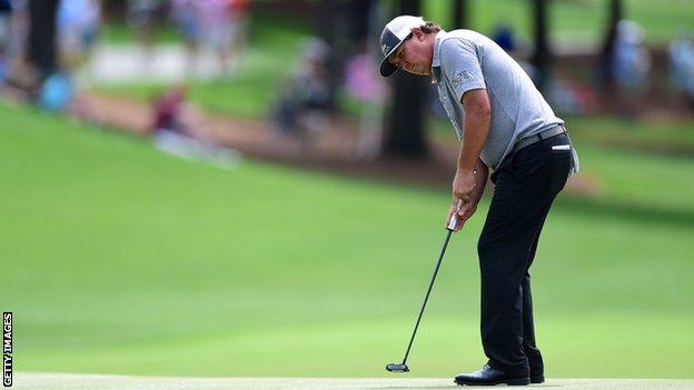 Jason Dufner at the Wells Fargo Championship