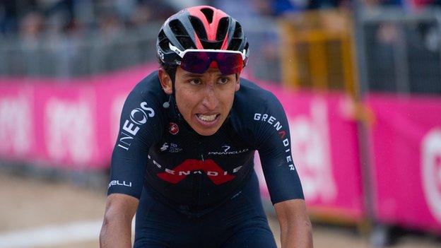 Giro D Italia 2021 Egan Bernal Wins Stage Nine To Take Overall Lead Bbc Sport