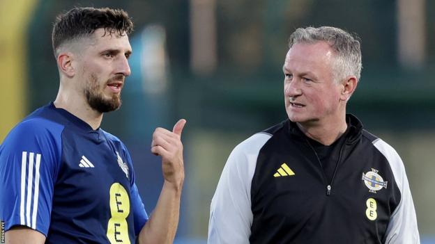 Michael O'Neill and Craig Cathcart