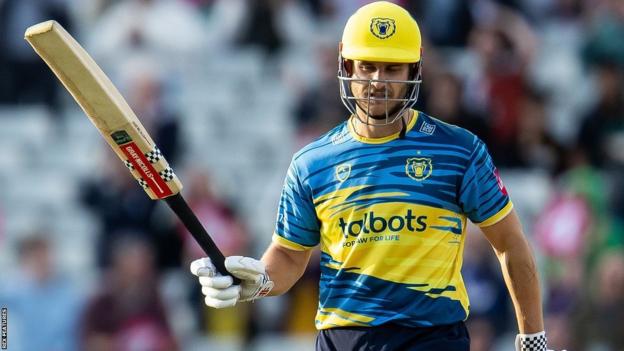 Sam Hain's haul of five 50s in one T20 campaign is a personal best for him