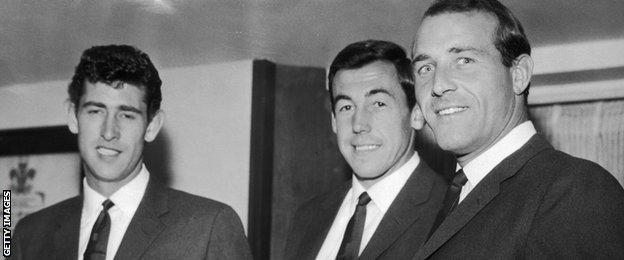 Ron Springett, Gordon Banks & Peter Bonetti