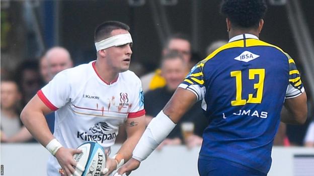James Hume in action for Ulster