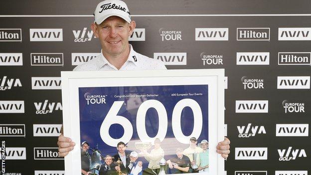 Stephen Gallacher joins an exclusive 600 club on the European Tour