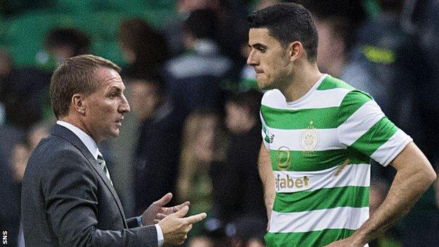 Brendan Rodgers and Tom Rogic