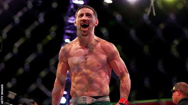 Brendan Loughnane celebrates