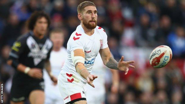 Rugby League World Cup England Captain Sam Tomkins Fit And Ready For Samoa Opener Bbc Sport