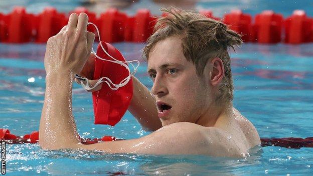 British Para-swimmer Stephen Clegg