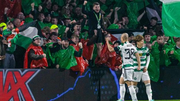 Celtic drew 2-2 with Atletico Madrid in the Champions League game in Glasgow