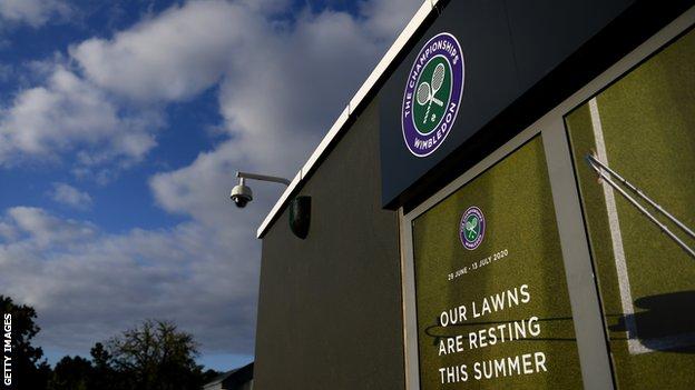 The coronavirus pandemic meant Wimbledon was cancelled in 2020 for the first time since World War Two