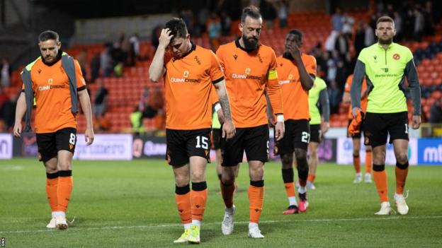 Abject defeat by Kilmarnock effectively confirmed Dundee United's fate