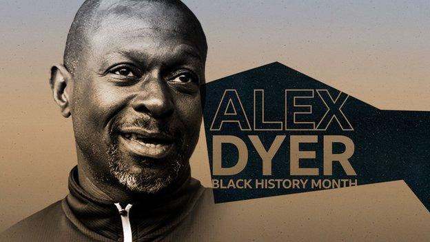 Black History Month Alex Dyer On Career Steve Clarke Fight Against Racism Bbc Sport