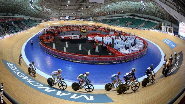 A general view of Manchester velodrome