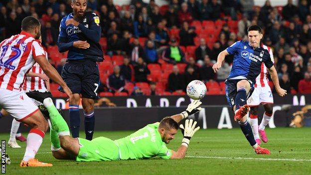 Stoke City 2-3 Nottingham Forest: Visitors go top after comeback ...