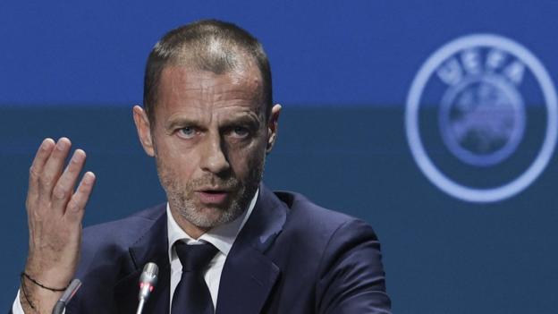 Uefa president Aleksander Ceferin