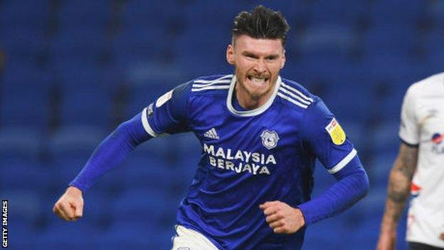 Kieffer Moore scores twice in his first Cardiff City game in pre-season win  over Newport County - Wales Online