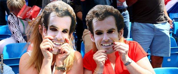 Andy Murray fans, Davis Cup quarter-final