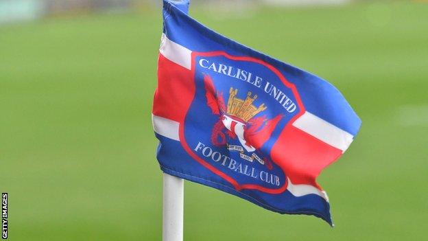 Carlisle United corner flag