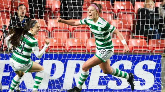 Celtic grabbed an equaliser on 99 minutes at Broadwood