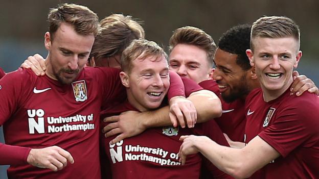 Burton Albion 2-4 Northampton Town, FA Cup Third Round - BBC Sport