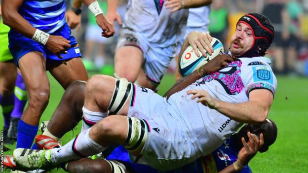 Ospreys number eight Morgan Morris was player of the match against Stormers