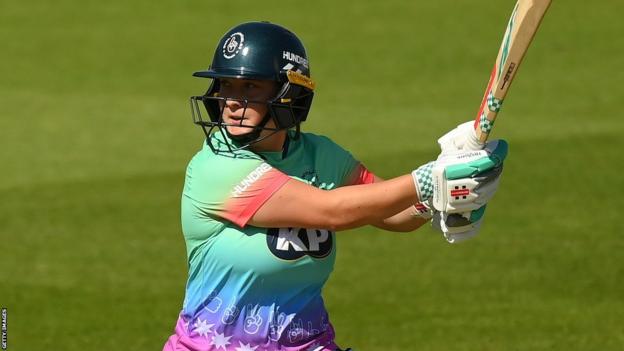 Oval Invincibles' Alice Capsey bats v Manchester Originals successful  The Hundred