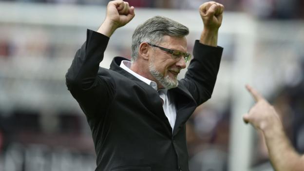 Hearts boss Levein savours win over Celtic but rues Berra injury