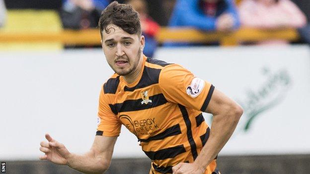 On-loan Hearts forward Dario Zanatta