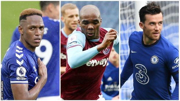 Yerry Mina, Angelo Ogbonna & Ben Chilwell