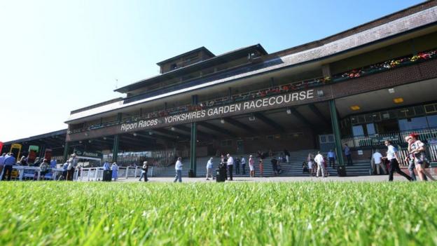 Ripon racecourse in Yorkshire