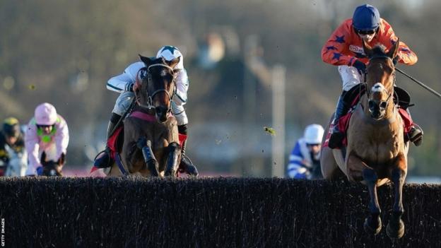 Bravemansgame wins the 2022 King George VI Chase at Kempton