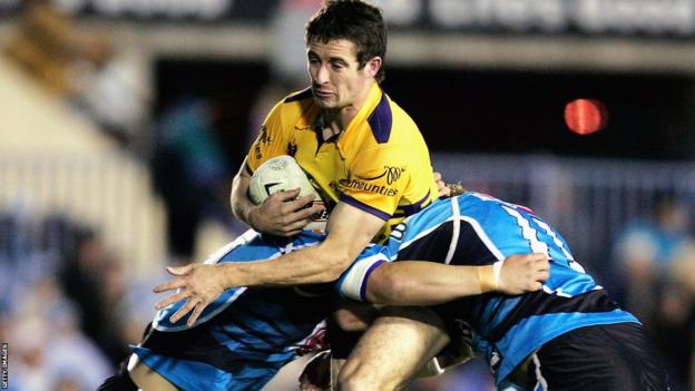 Parramatta Eels half-back Chris Thorman during his stint in Australia
