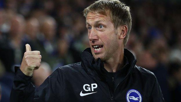 Graham Potter took over from Chris Hughton in May