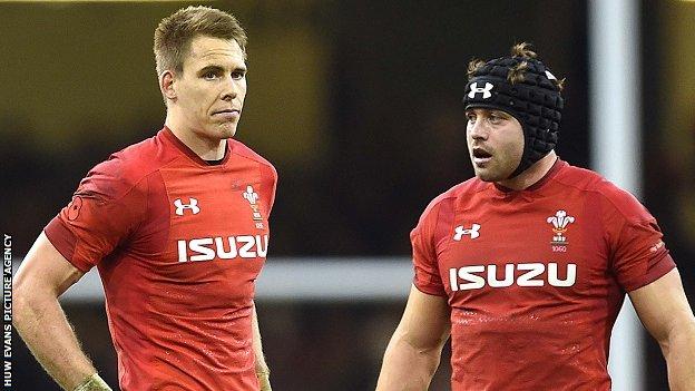 Liam Williams and Leigh Halfpenny