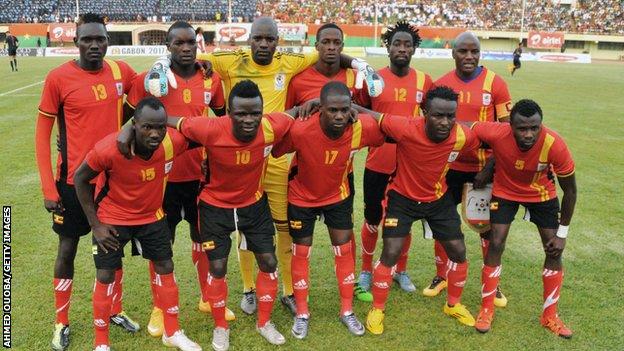 Uganda Cranes facing cash crisis ahead of Nations Cup - BBC Sport