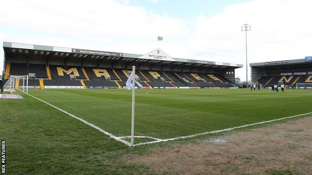 Meadow Lane, home of Notts County