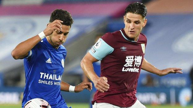 Burnley midfielder Ashley Westwood (right)