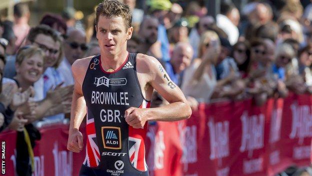 Jonny Brownlee pulled out of last year's Leeds event during the 10km run