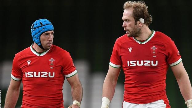 Justin Tipuric and Alun Wyn Jones