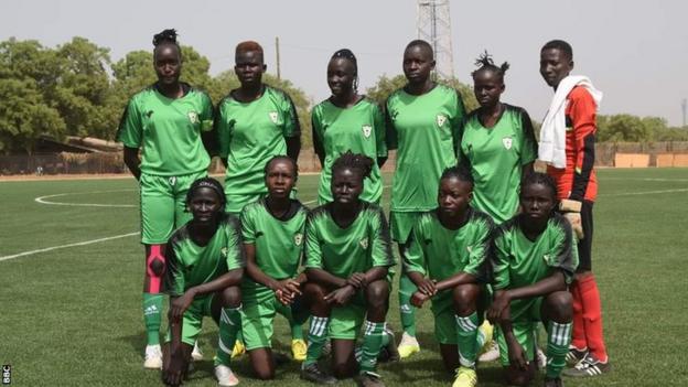 Womens football South Sudan