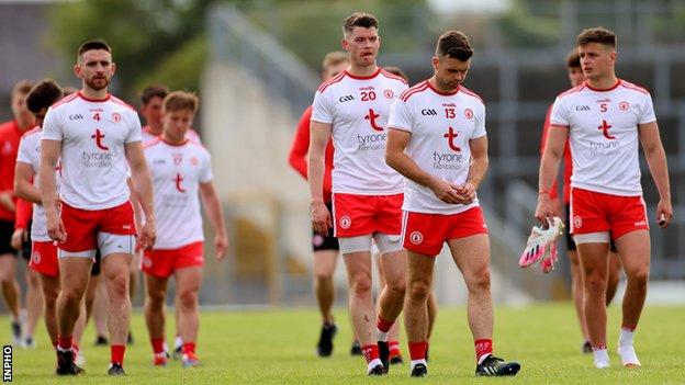 Tyrone's last contest with Kerry in June saw the Red Hands suffer a League semi-final hammering