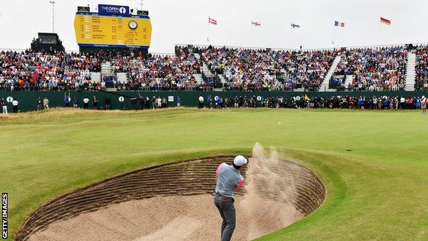 Rory McIlroy ที่ Royal Liverpool